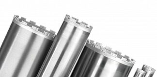 Применение алмазных коронок по бетону