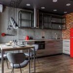 Идеи дизайна кухни в стиле Лофт