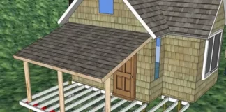 Пристройка к дому из бруса: этапы работ