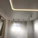 Двухуровневые натяжные потолки в интерьере