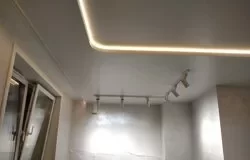 Двухуровневые натяжные потолки в интерьере