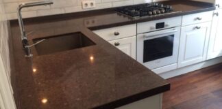 Преимущества угловой столешницы из искусственного камня