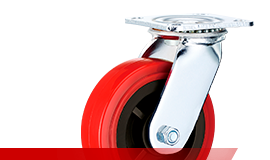 Виды колес для тележек и оборудования