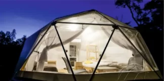 Особенности купольных шатров для глэмпинга