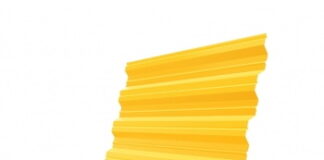 Применение профнастила НС35