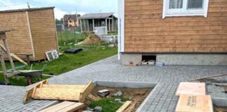 Тротуарная вибролитьевая плитка – отличное решение для дачи