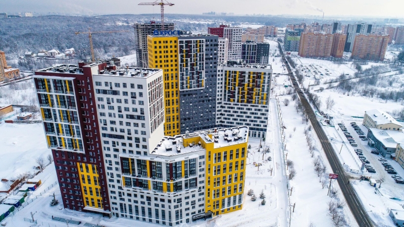 Регионы Сибири увеличили ввод жилья до 10 миллионов "квадратов"