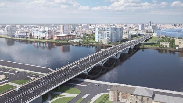 В Петербурге подписали контракт на стройку разводного моста через Неву