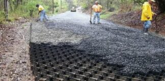 Объёмная георешётка: эффективное решение для укрепления грунтов и создания надёжных дорожных покрытий